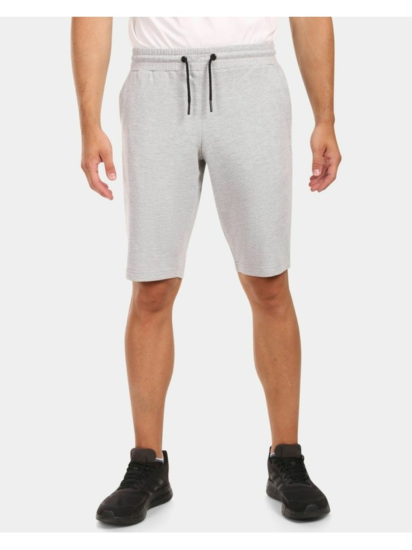 Kilpi Férfi pamut rövidnadrág Kilpi TUSCON-M Világosszürke