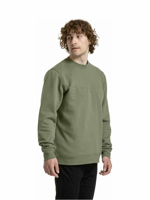 Meatfly Meatfly férfi pulóver Luke Olive | Zöld |