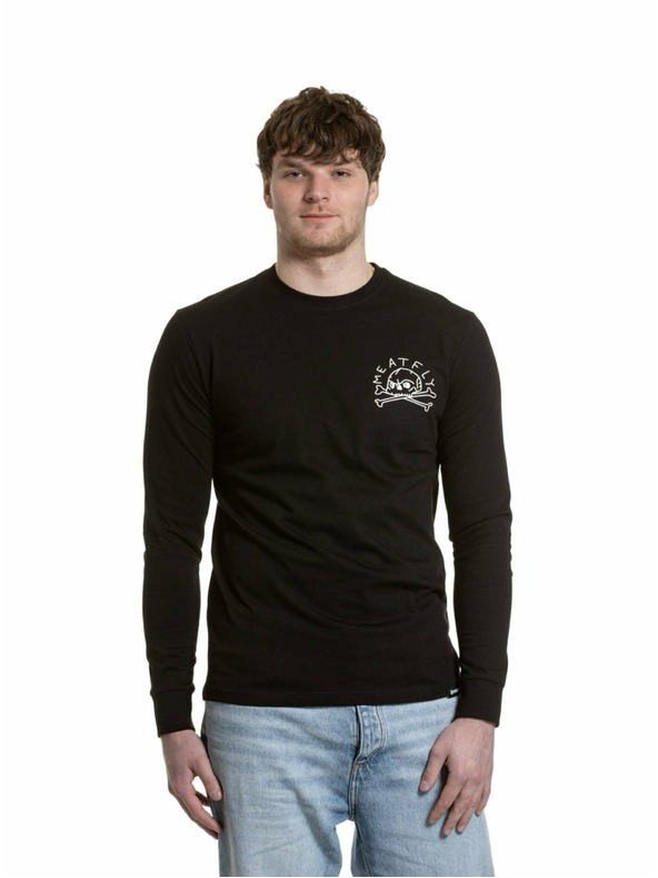 Meatfly Meatfly férfi hosszú ujjú póló Judgement 30 Black