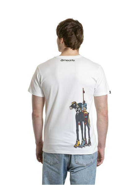 Meatfly Meatfly férfi póló Horse White