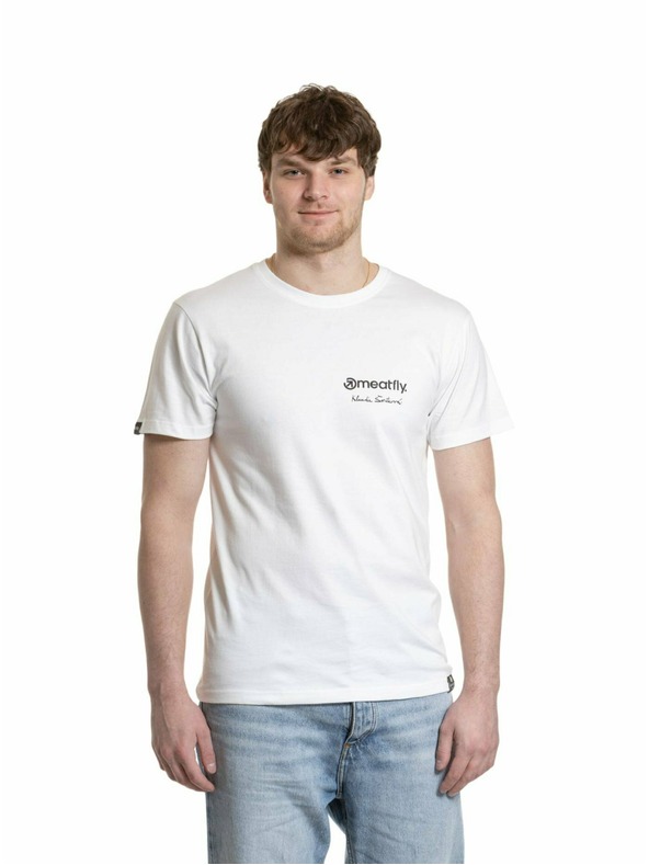 Meatfly Meatfly férfi póló Horse White