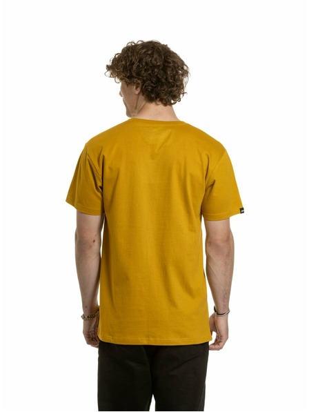 Meatfly Meatfly férfi póló Revital Mustard