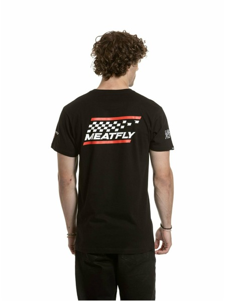 Meatfly Meatfly férfi póló Furious Fekete