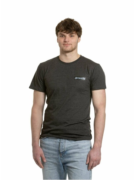 Meatfly Meatfly férfi póló Cosmic Charcoal Melange