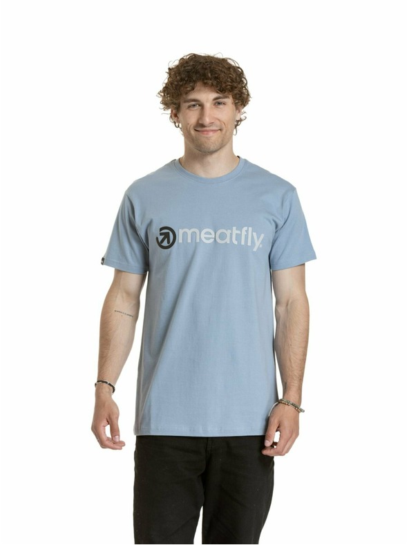 Meatfly Meatfly férfi póló Joe Mosott | Szürke
