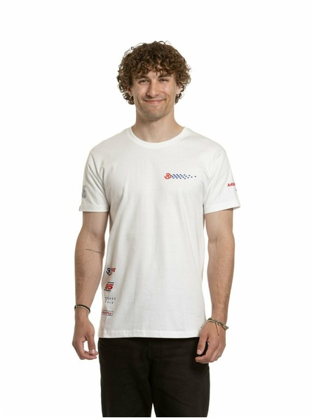 Meatfly Meatfly férfi póló Furious Fehér