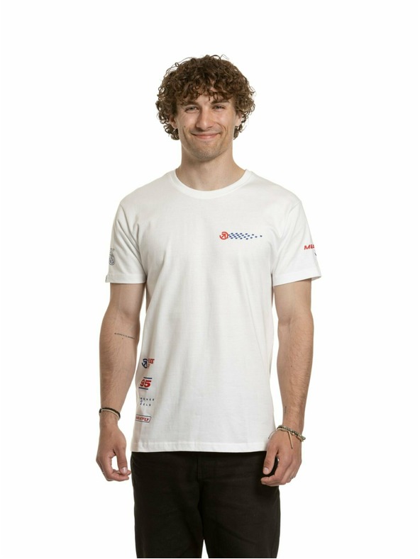 Meatfly Meatfly férfi póló Furious Fehér