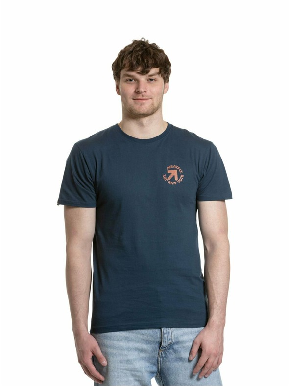 Meatfly Meatfly férfi póló Nyíl Tengerkék