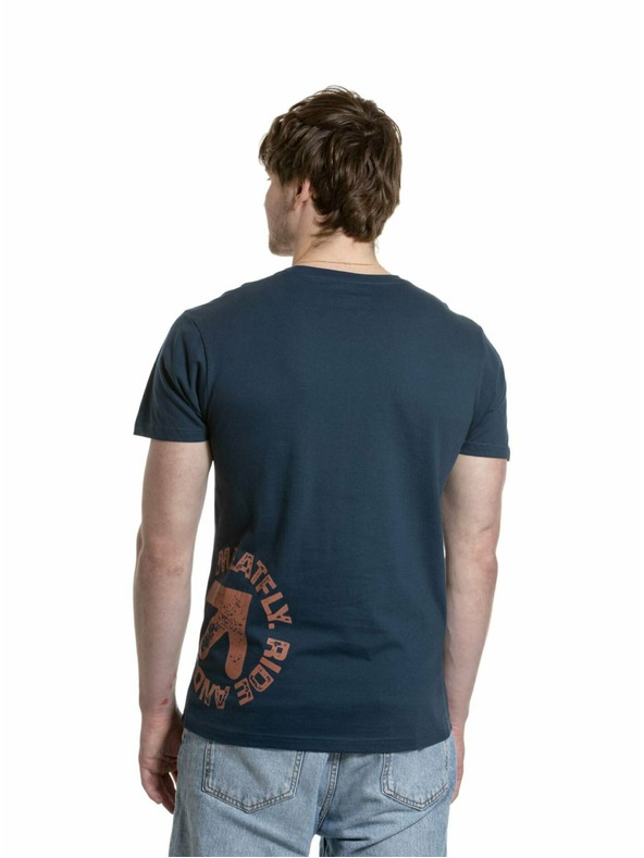 Meatfly Meatfly férfi póló Nyíl Tengerkék