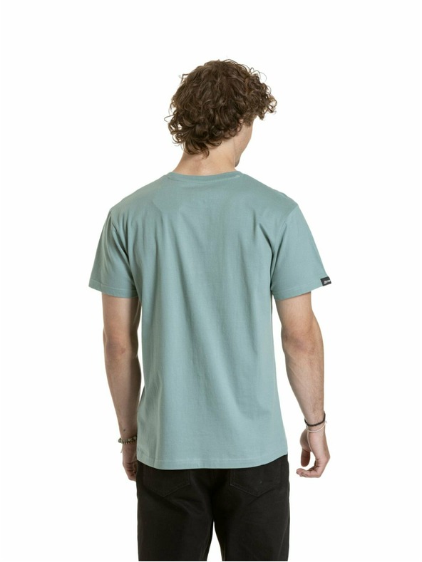 Meatfly Meatfly férfi póló MF Logo Poros Menta