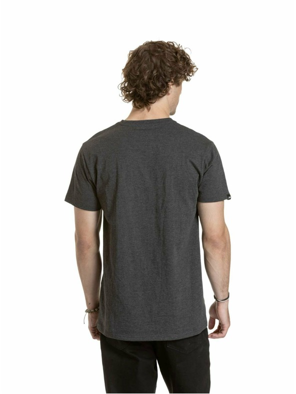 Meatfly Meatfly férfi póló Csíkos Logo Misztikus Szürke | Szürke