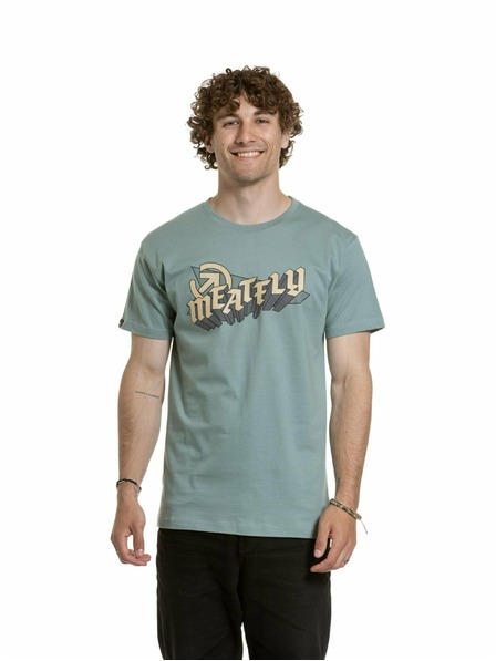 Meatfly Meatfly férfi póló Matal Dusty Mint