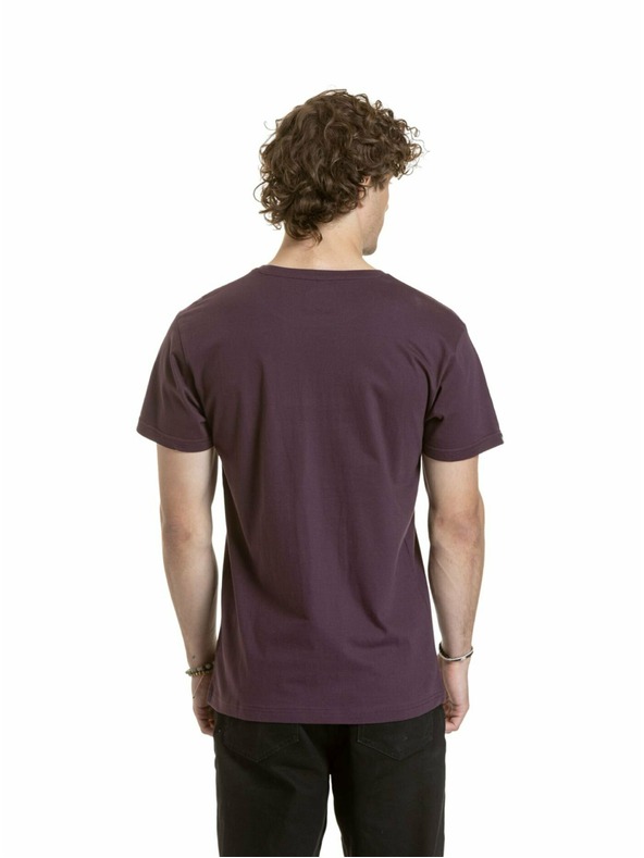 Meatfly Meatfly férfi póló MF Logo Blackberry