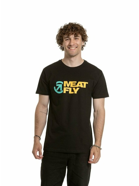 Meatfly Meatfly férfi póló Revital Yellow Black