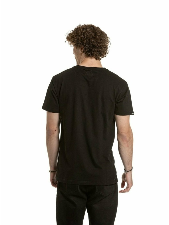 Meatfly Meatfly férfi póló Revital Yellow Black