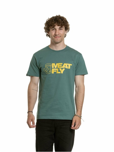 Meatfly Meatfly férfi póló Revital Teal Green