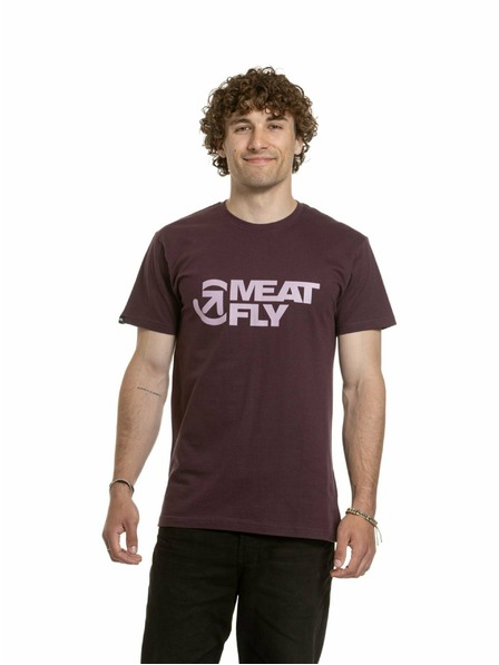 Meatfly Meatfly férfi póló Revital Blackberry