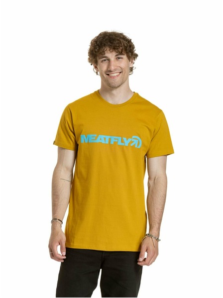 Meatfly Meatfly férfi póló Logex Mustard