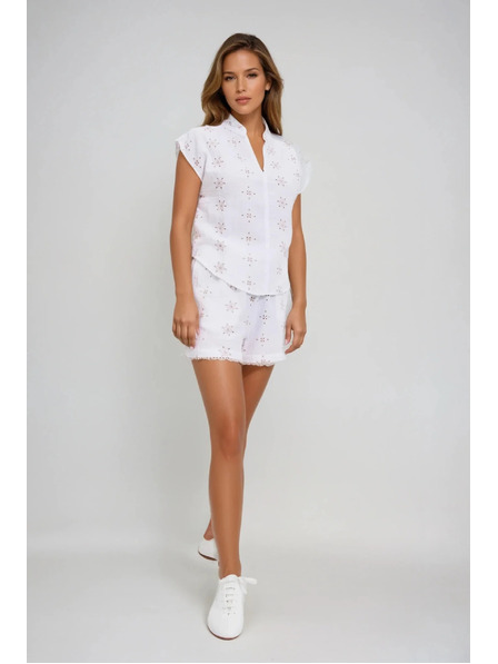 Moodo Moodo női rövidnadrág - fehér