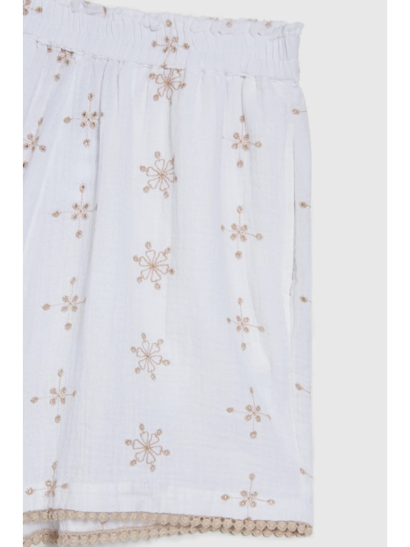 Moodo Moodo női rövidnadrág - fehér