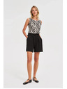 Moodo Moodo női rövidnadrág - fekete