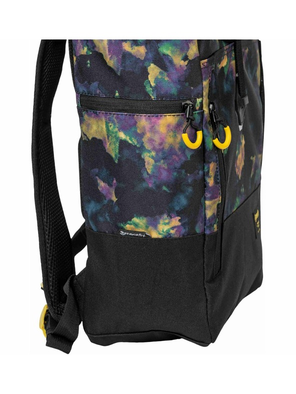 Meatfly Meatfly Holler hátizsák Dark Aquarel 28 L | Fekete | Térfogat 28 L