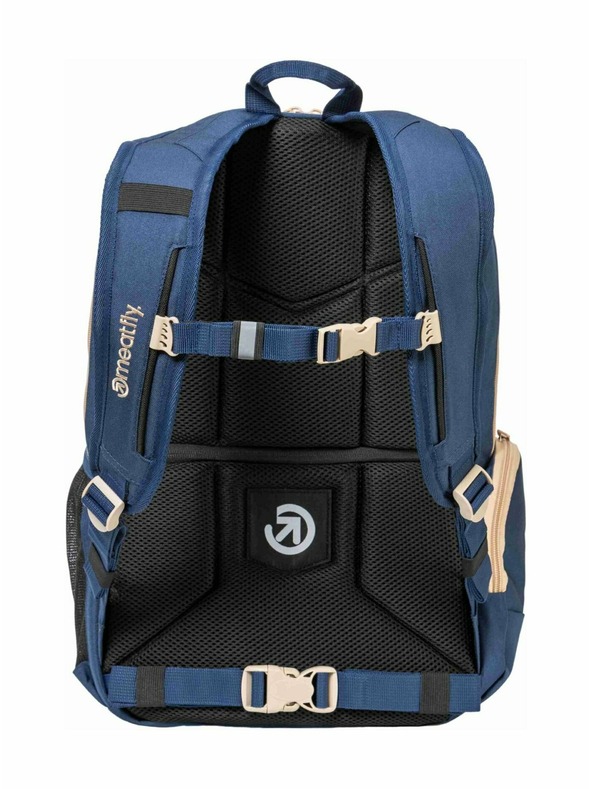 Meatfly Meatfly Basejumper hátizsák Beige / Sea 22 L + TOLLTARTÓ | Homokszínű | Térfogat 22 L