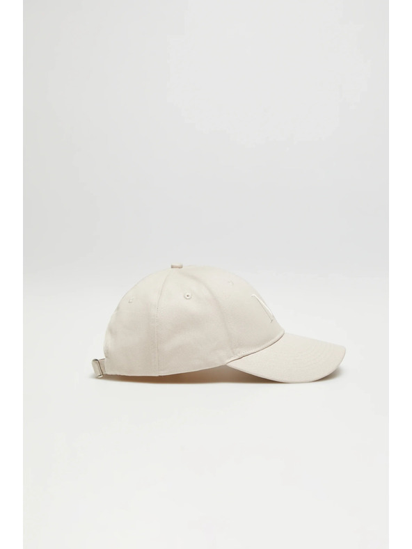 Moodo Krémszínű pamut baseball sapka
