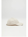Moodo Krémszínű pamut baseball sapka