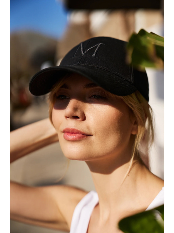 Moodo Fekete pamut baseball sapka