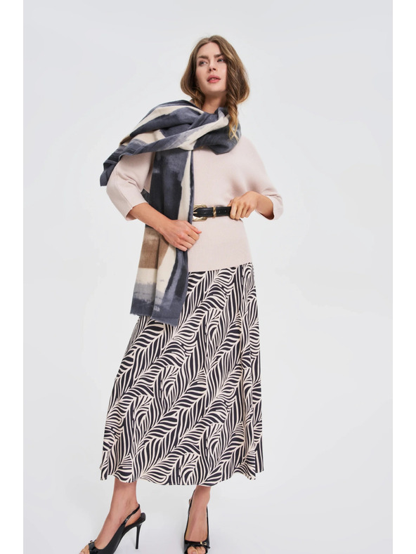 Moodo Fekete öv arany csattal Moodo