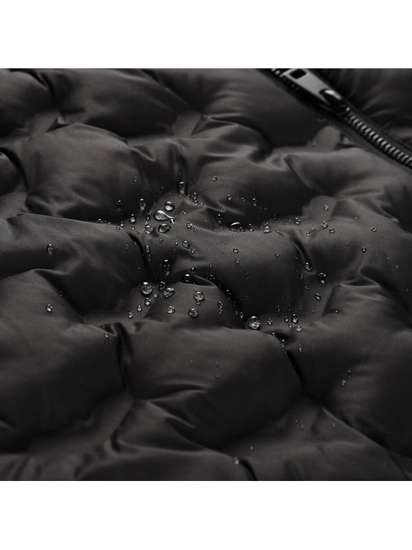 ALPINE PRO Női téli hi-therm kabát ALPINE PRO AWEDA 2 fekete