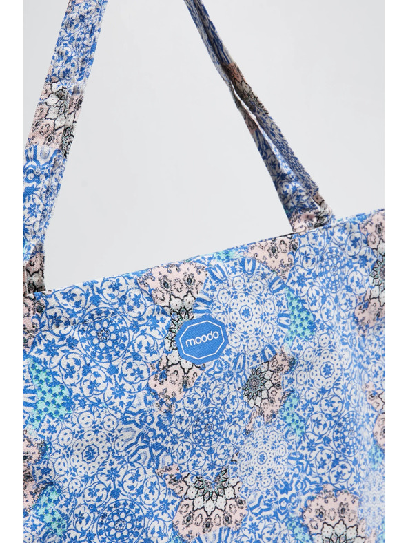 Moodo Világoskék pamut táska