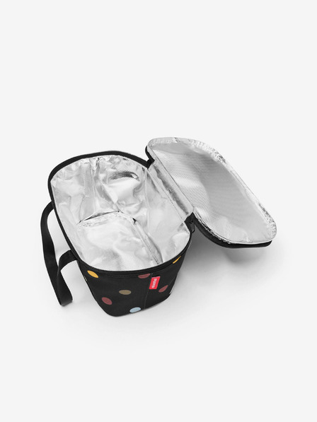 Reisenthel Fekete pöttyös hűtőtáska Reisenthel Coolerbag XS