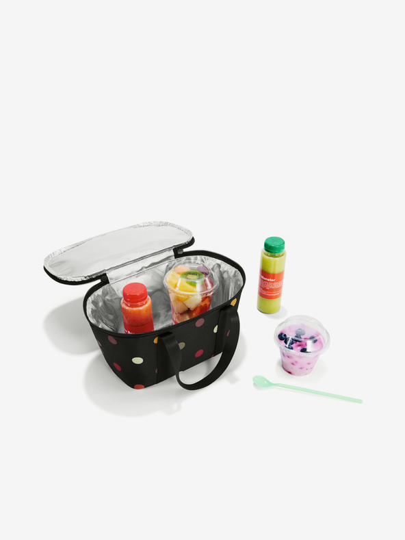 Reisenthel Fekete pöttyös hűtőtáska Reisenthel Coolerbag XS