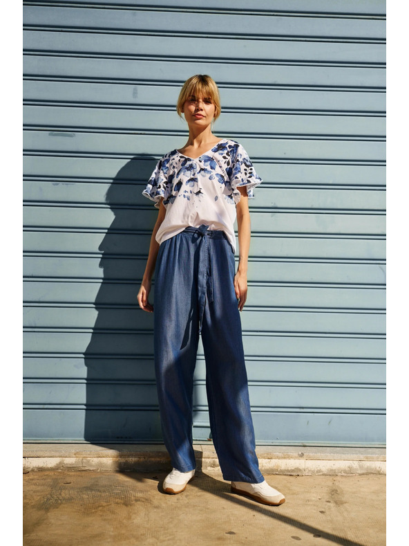 Moodo Női nadrág Moodo - kék