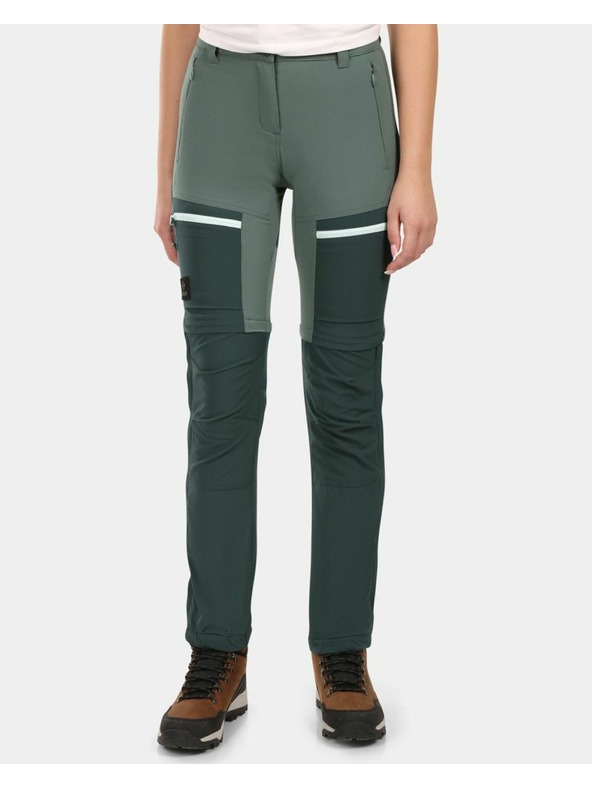 Kilpi Kilpi HOSIO-W Sötétzöld Női Outdoor levehető nadrág Kilpi HOSIO-W Sötétzöld