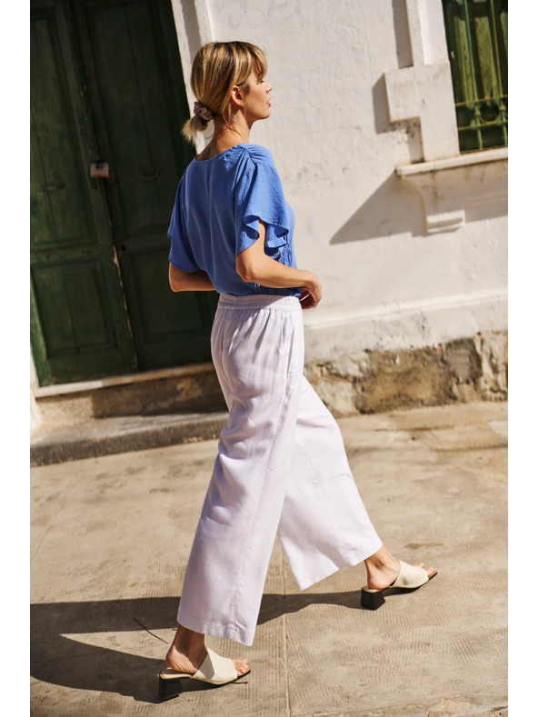 Moodo Moodo női nadrág - fehér