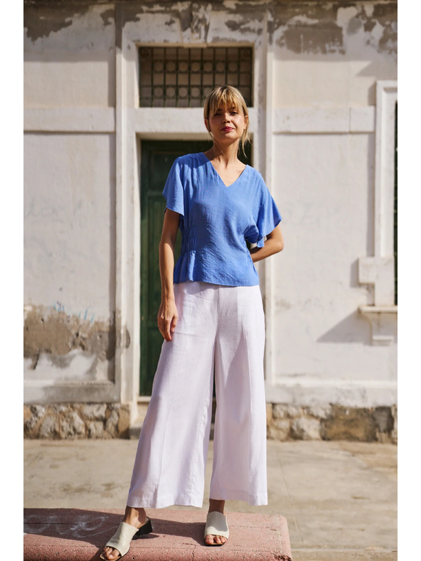 Moodo Moodo női nadrág - fehér