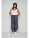 Moodo Női aszimmetrikus nadrág felhasítással