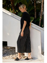Moodo Moodo csíkos női nadrág