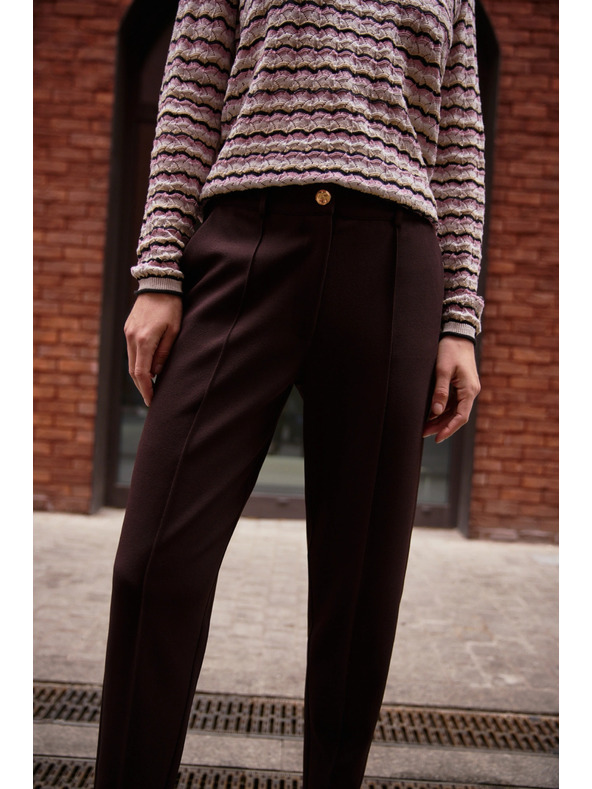 Moodo Barna rövidített nadrág Moodo