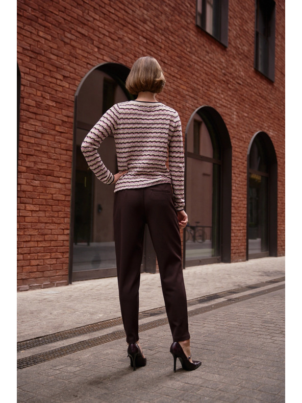 Moodo Barna rövidített nadrág Moodo