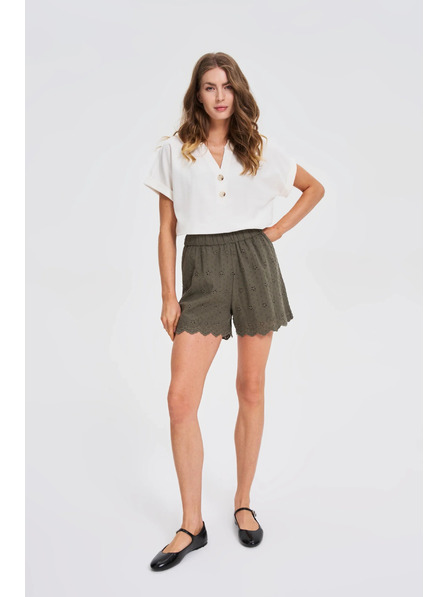 Moodo Moodo női rövidnadrág - zöld