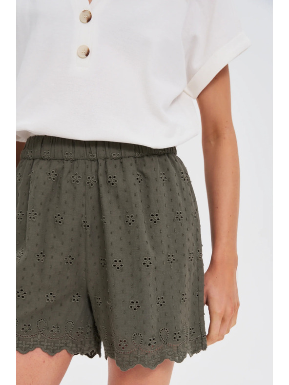 Moodo Moodo női rövidnadrág - zöld