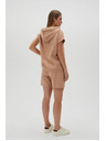 Moodo Moodo női rövidnadrág - barna