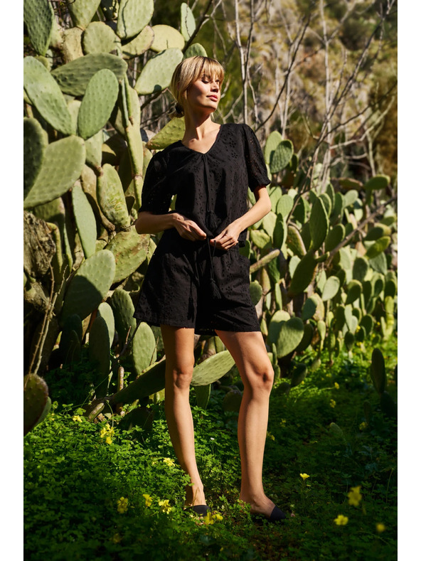 Moodo Moodo női rövidnadrág - fekete