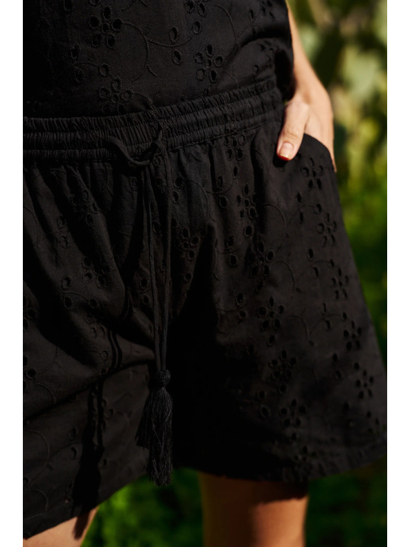 Moodo Moodo női rövidnadrág - fekete