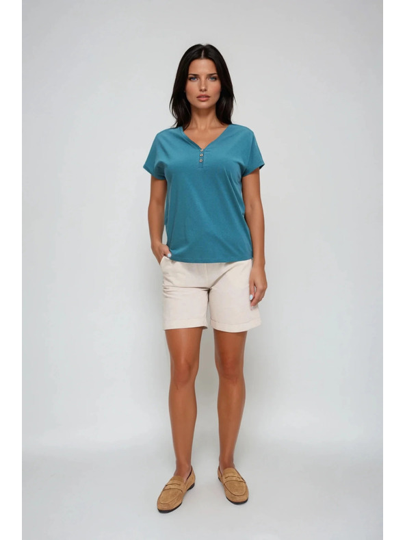 Moodo Női blúz díszgombokkal