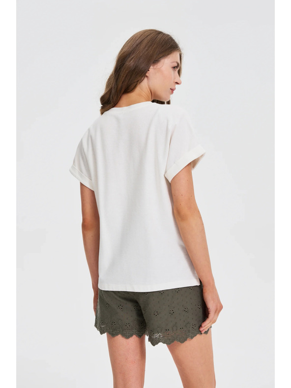 Moodo Fehér bő top